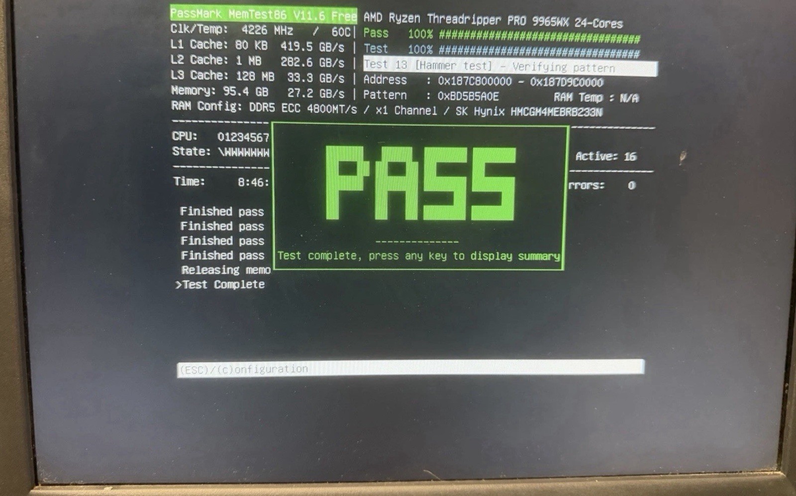 AMD Ryzen Threadripper Pro 9965WX 24-Core 5.4GHz sTR5 / SP6 CPU 100-000000724