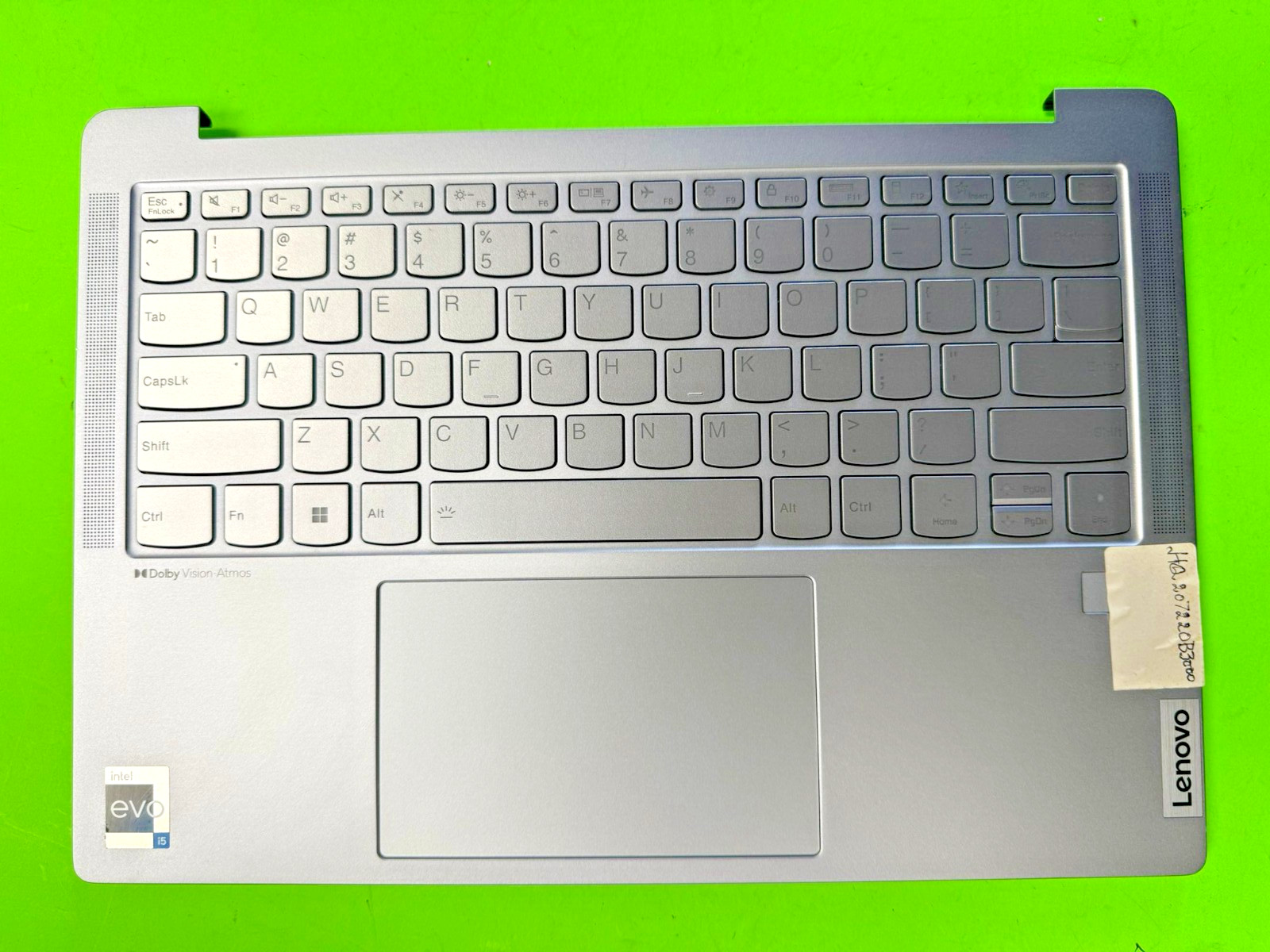 HQ207220B3000 Lenovo US Palmrest Keyboard Storm Grey HQ3130A8PT007