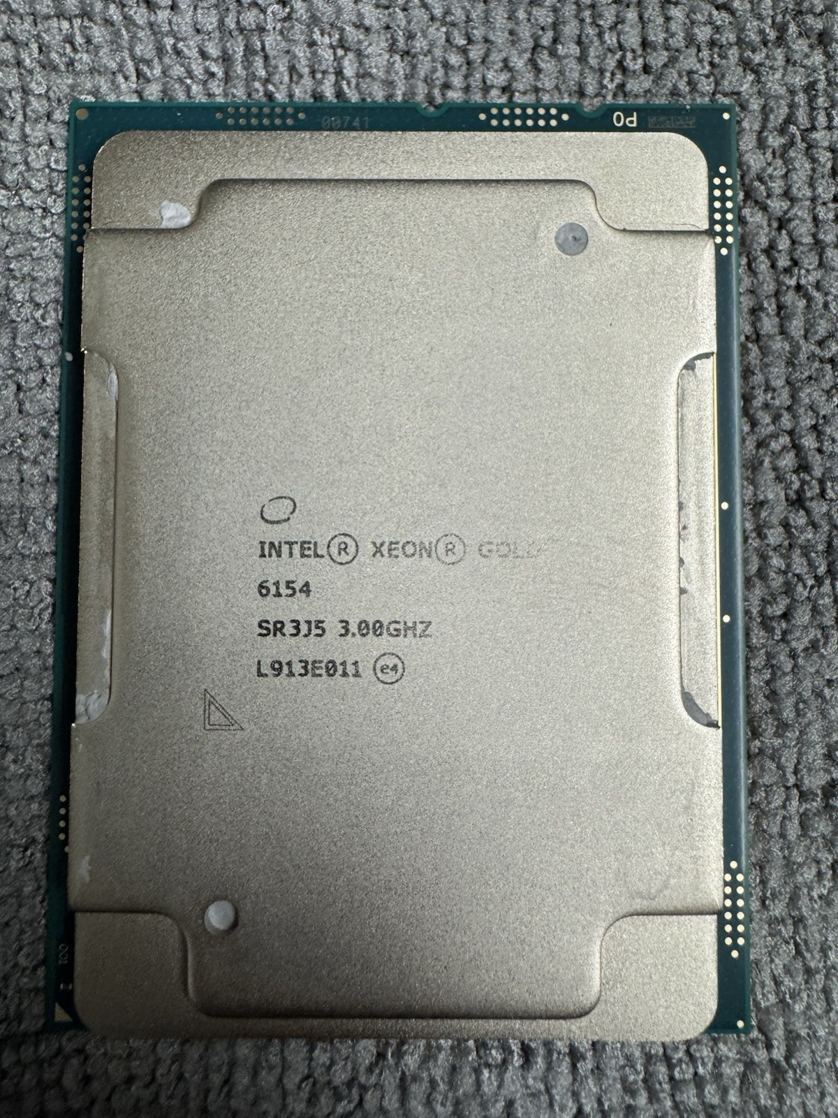 Intel Xeon Gold 6154 SR3J5 3.0GHz 18-Core 24.75MB CPU Processor