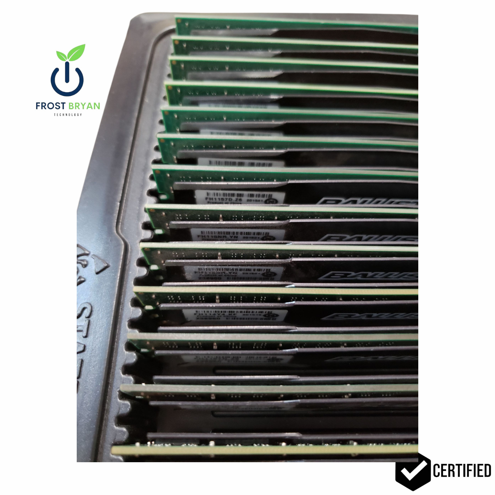 Lot of 25 Crucial Ballistix Sport 4GB DDR3 1600MHZ CL9