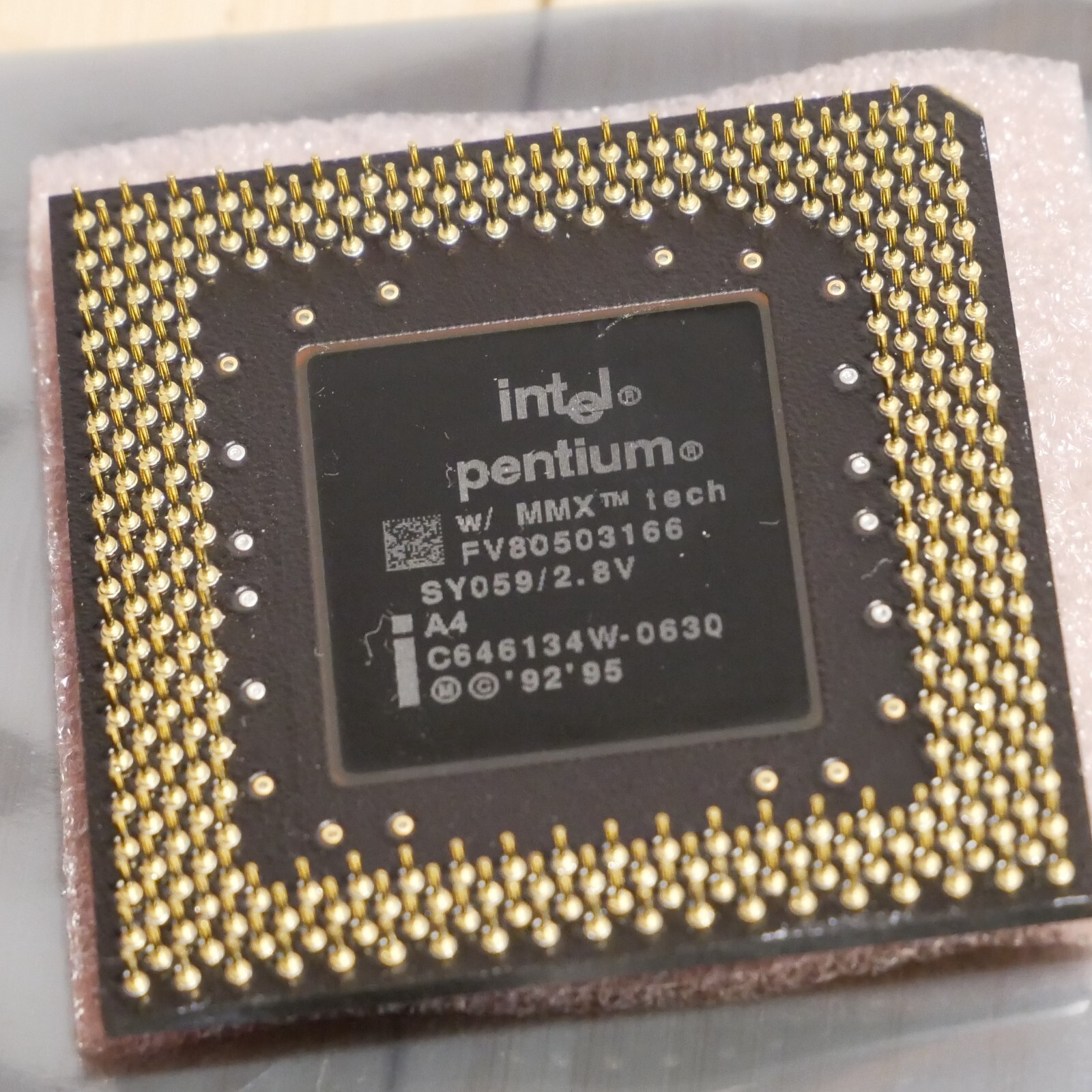 Intel Pentium P166 A80503166 166MHz CPU Processor with MMX – Tested & Working 11
