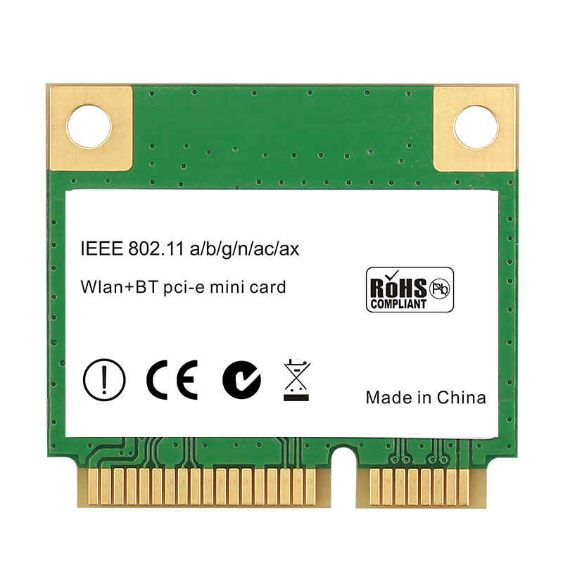 WiFi 6E Wifi Card Mini PCI-E Network Adapter 802.11AX AX210 Supports 6Ghz BT 5.2