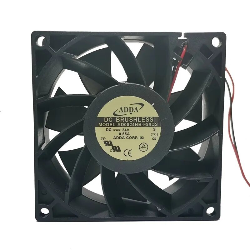 ADDA fan AD0924HB-F99DS 9038 9CM 24V 0.55A frequency converter cooling fan