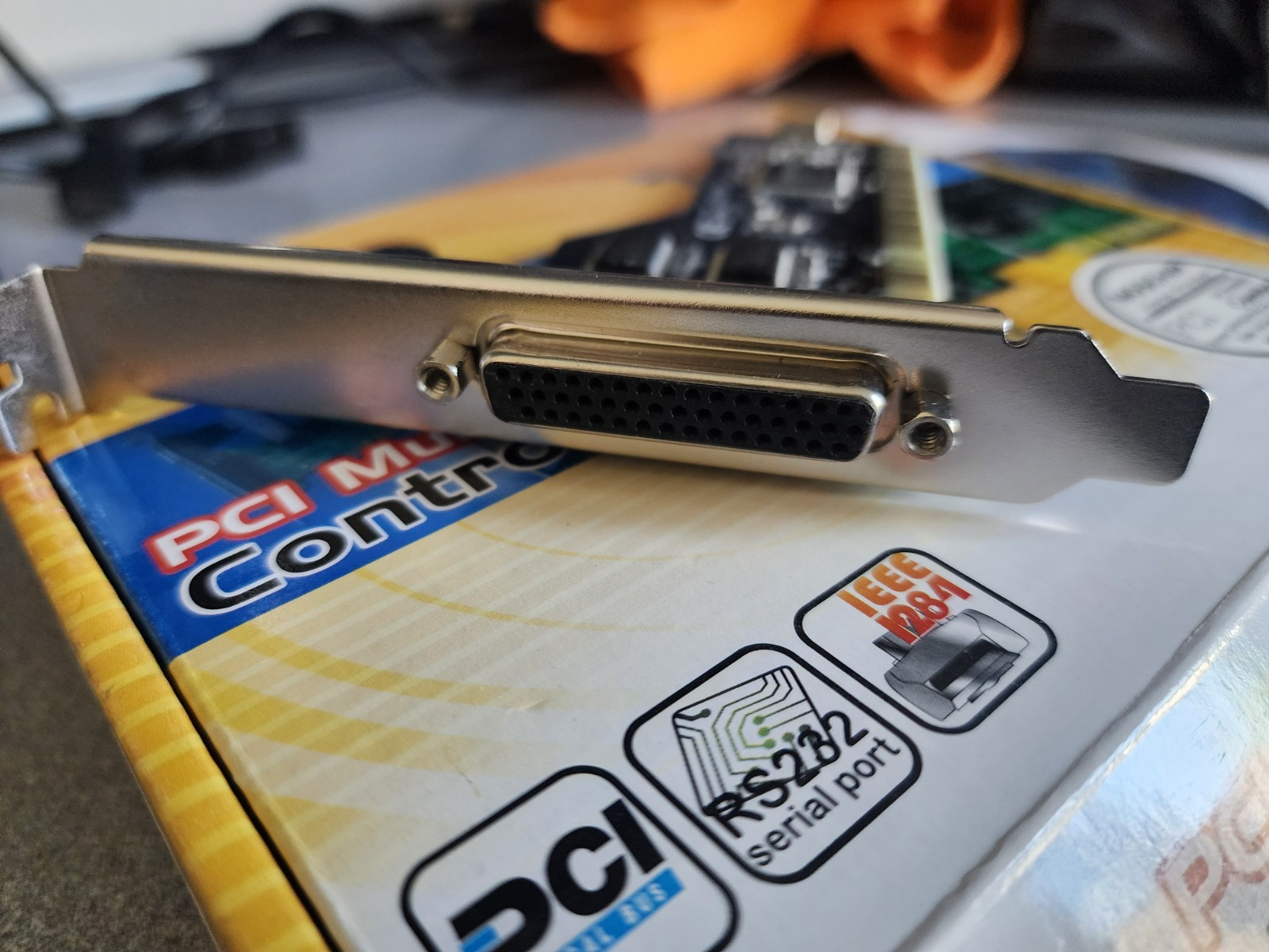 NEW PCI Express x1 Parallel Port DB25 Expansion Card Adapter / printer port
