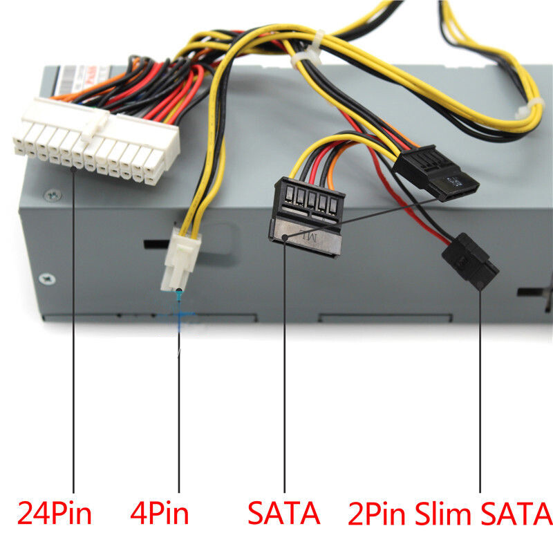 Replacement Power Supply For Dell H240AS-01 2TXYM 3WN11 H240AS-00 709MT 240W