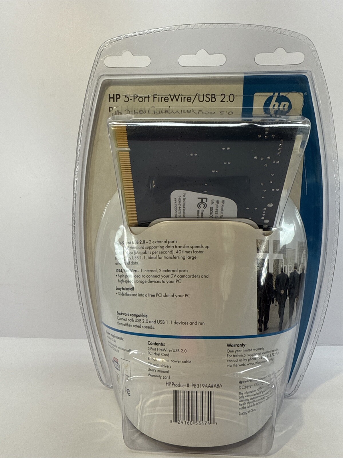 HP✨5-Port FireWire/USB 2.0 ✨PCI Host Card