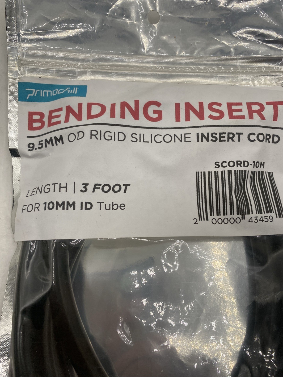 Primochill Bending Insert Rigid Silicone Tubing 9.5mm Od for 10mm Id 3 Foot Tube