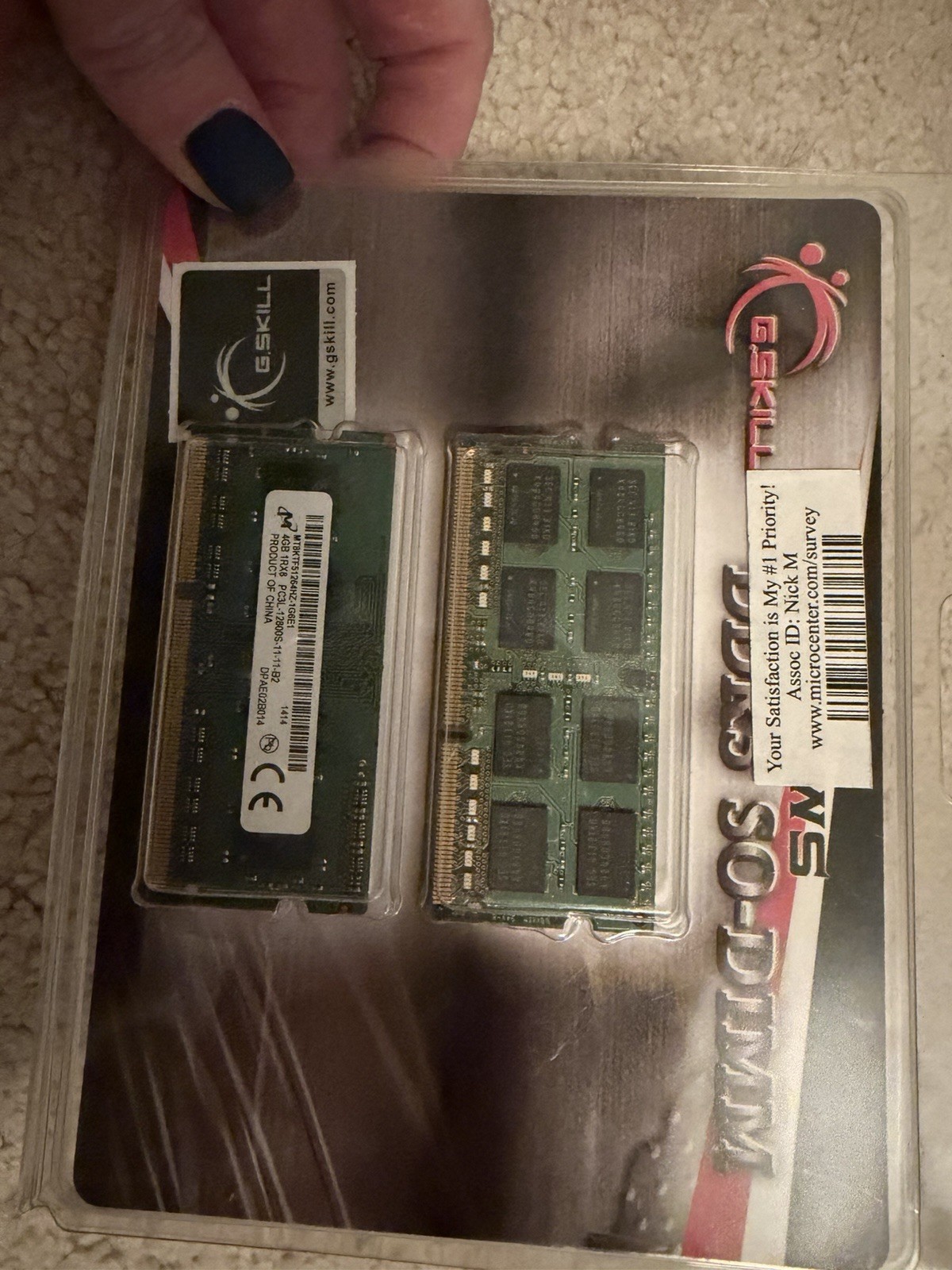 Computer Memory Boards Various Sizes And Types