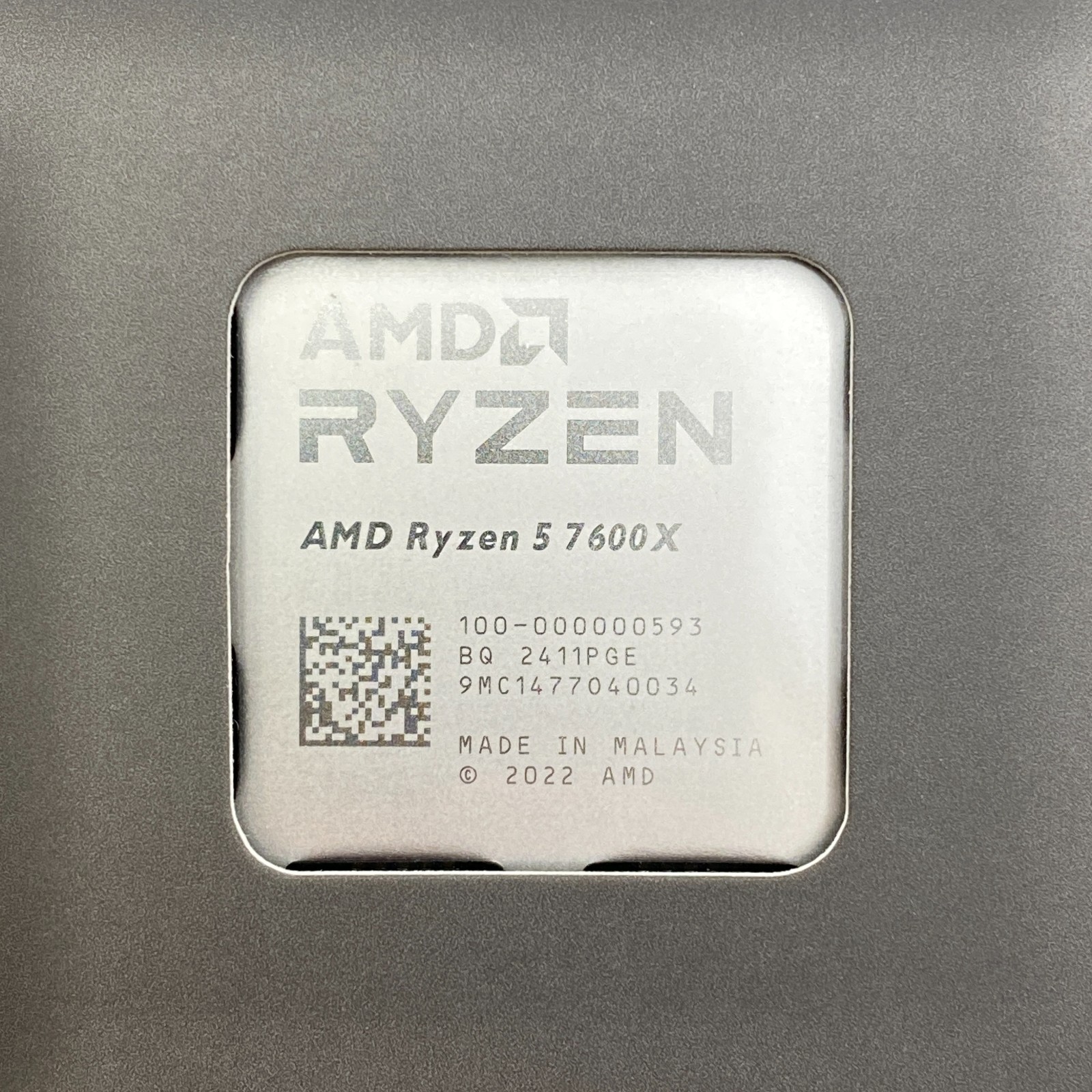AMD Ryzen 5 7600X Desktop Processor (3.9 GHz, 6 Cores, AM5) – NEW & SEALED