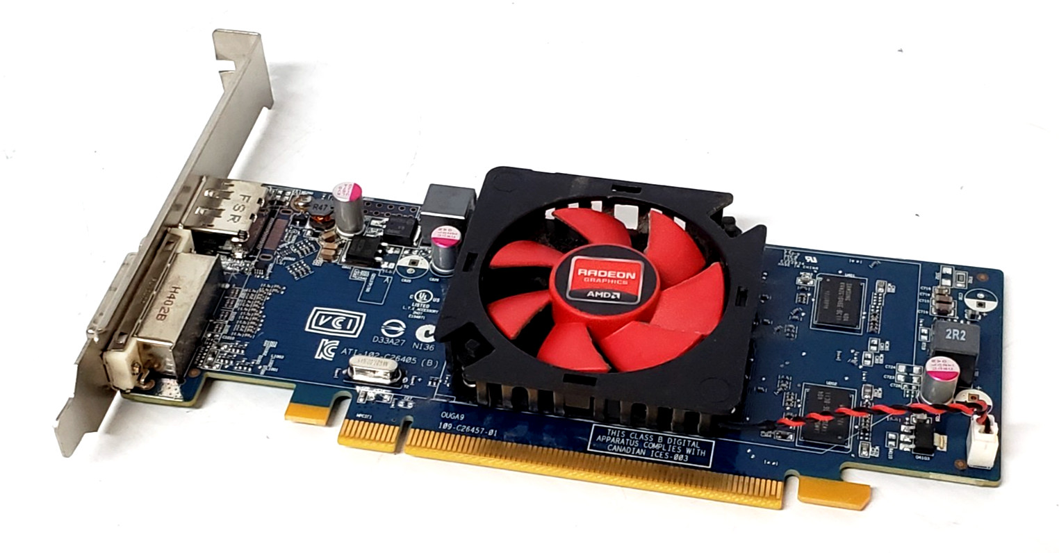 AMD Radeon High Profile PCIe Graphics Card DVI DisplayPort ATI-102-C26405
