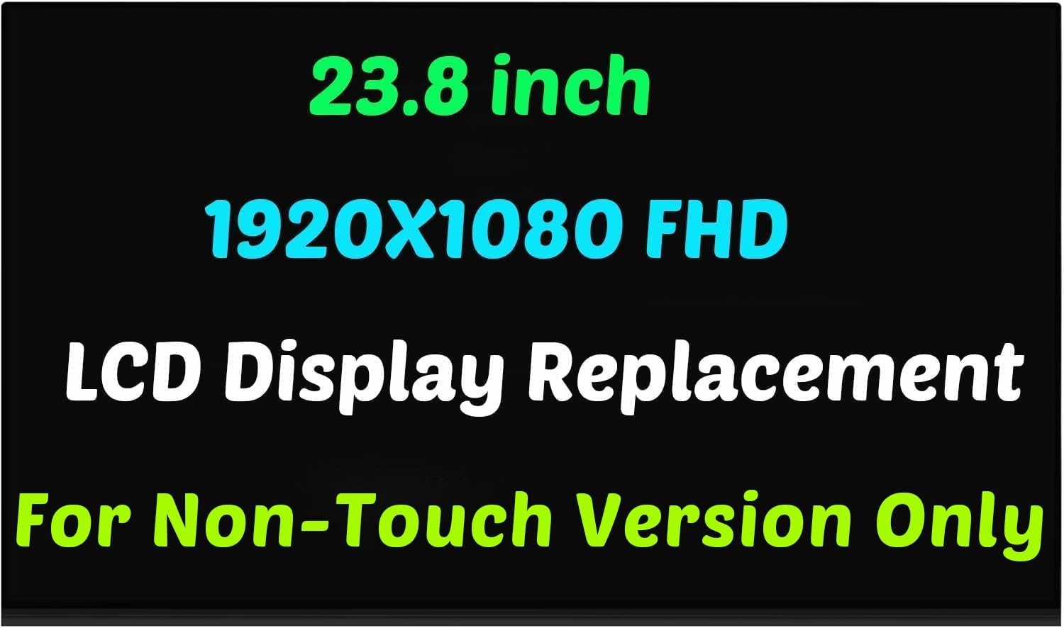 BOE MV238FHM-N60 24″ Non-Touch LCD Screen Display AIO FHD Panel Replacement 23.8