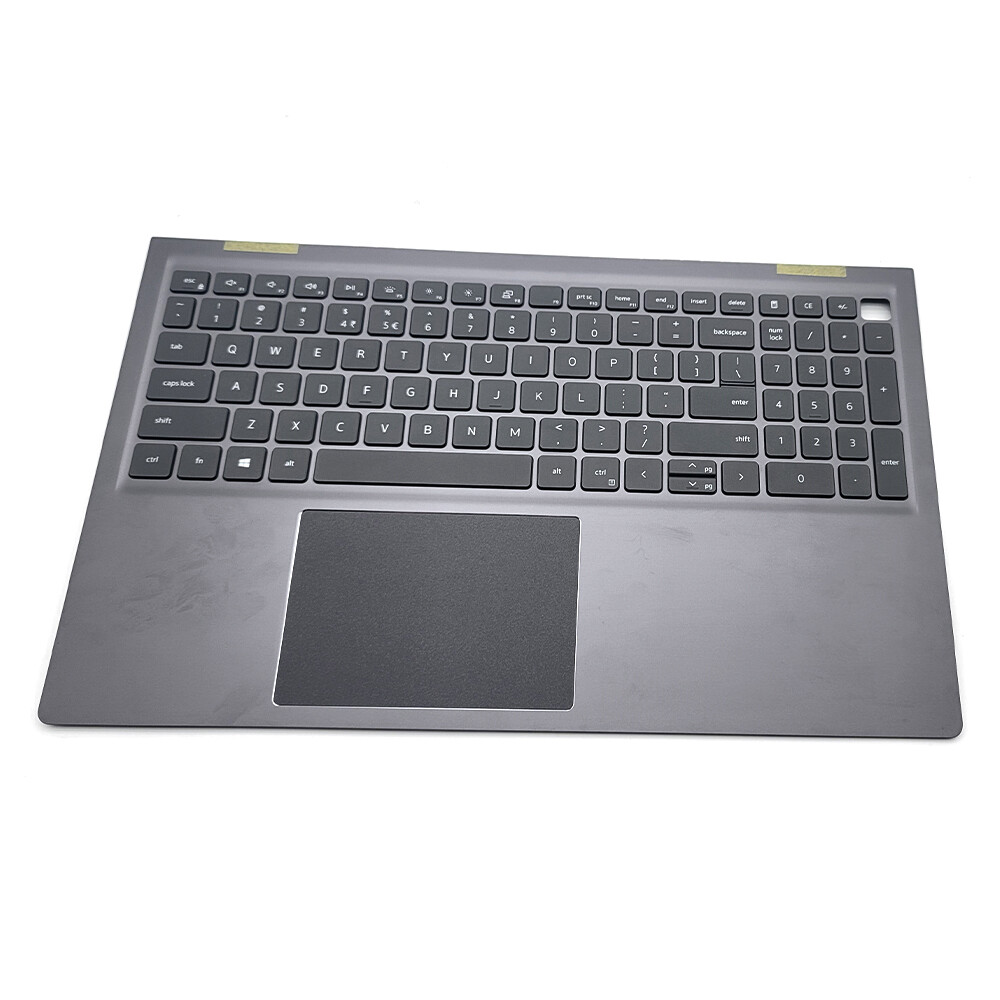 New For Dell Vostro 15 5510 5515 0JVYYX Palmrest Touchpad Backlit Keyboard Gray
