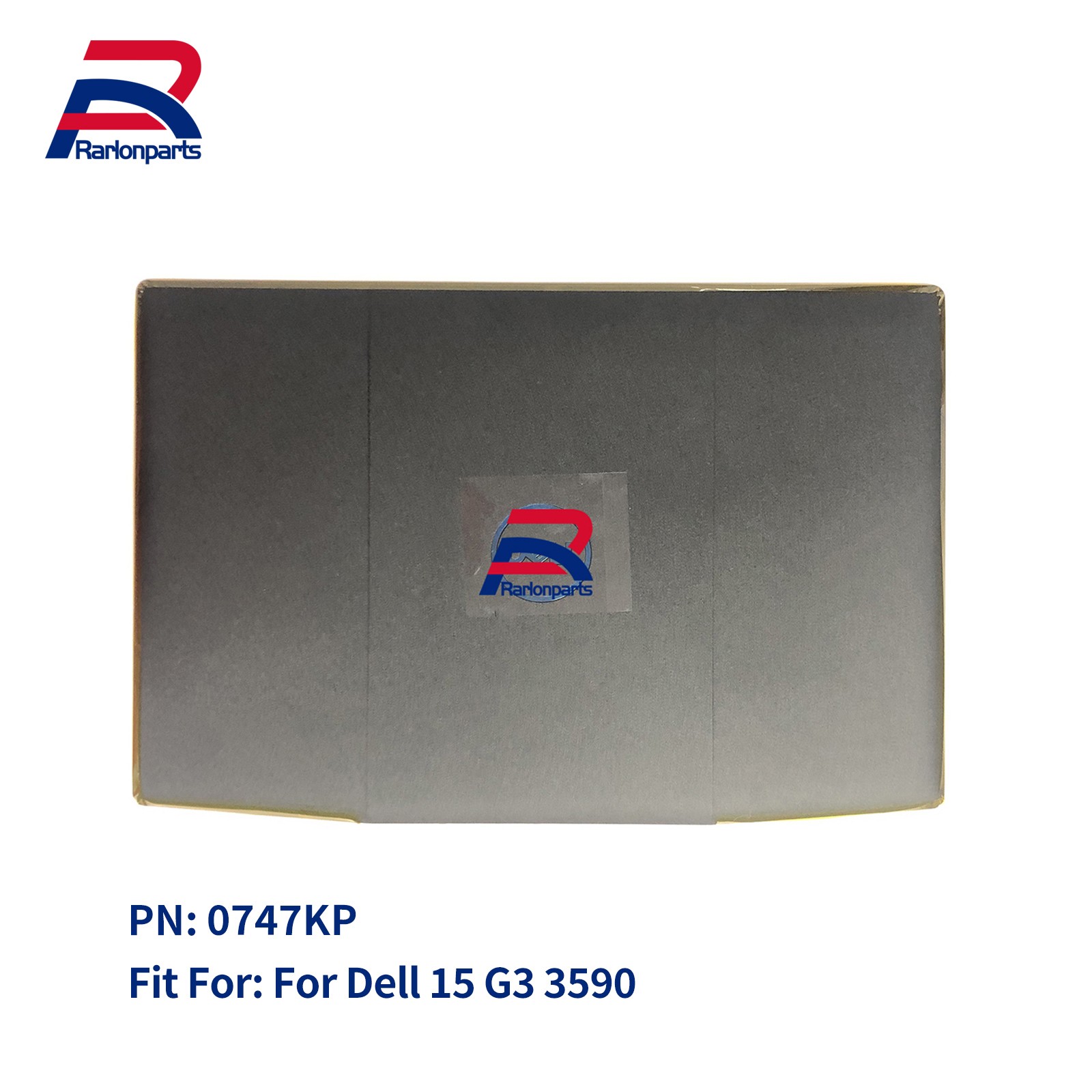 For Dell G3 15 3590 LCD Back Cover Blue Logo Front Bezel Hinges 0747KP 07MD2F US