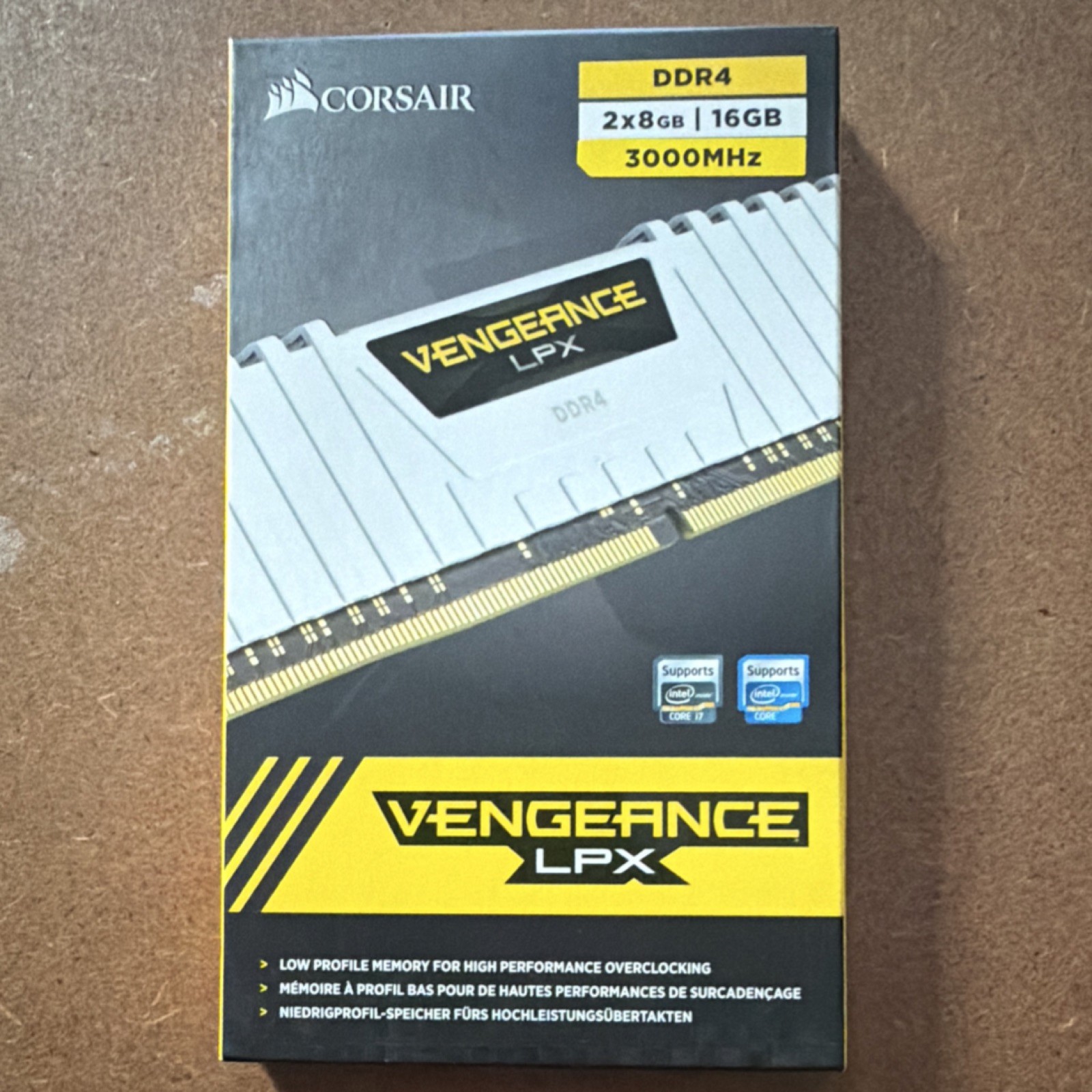 Corsair Vengeance LPX DDR4 16GB (2x8GB) 3000MHz DIMM Low Profile RAM