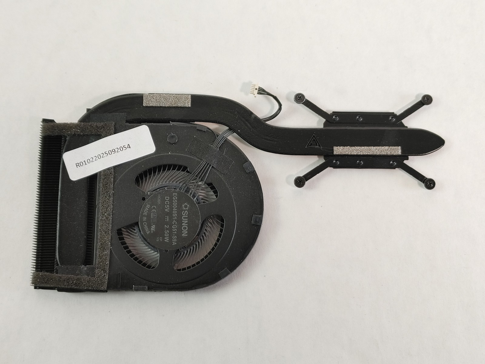 Lenovo 5H40X63204 ThinkPad T490s 5-Pin BGA 1528 Laptop Fan with Heatsink