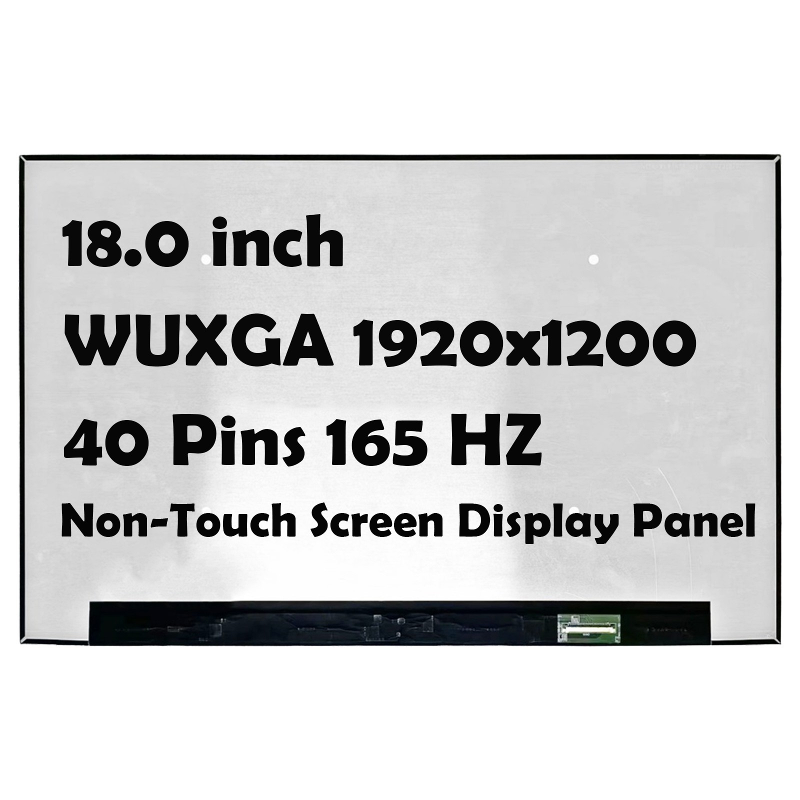 18″ for ASUS ROG Strix G18 G814 1920×1200 LCD Non-Touch Screen Display Panel