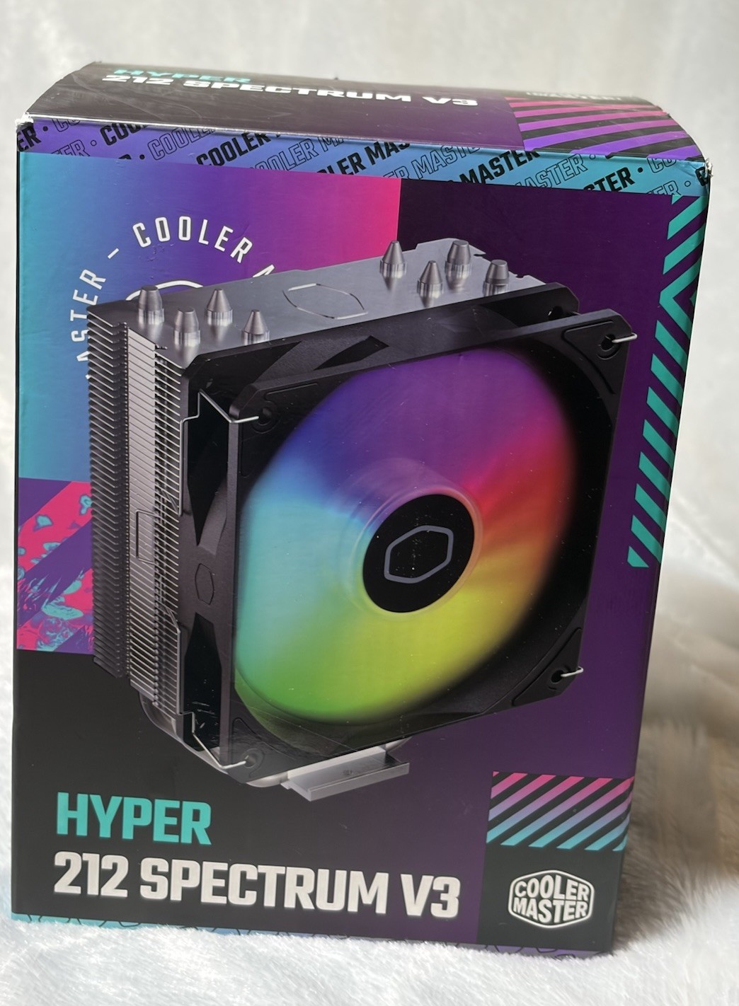 Cooler Master Hyper 212 Spectrum V3 CPU Air Cooler ARGB 120mm PWM Fan