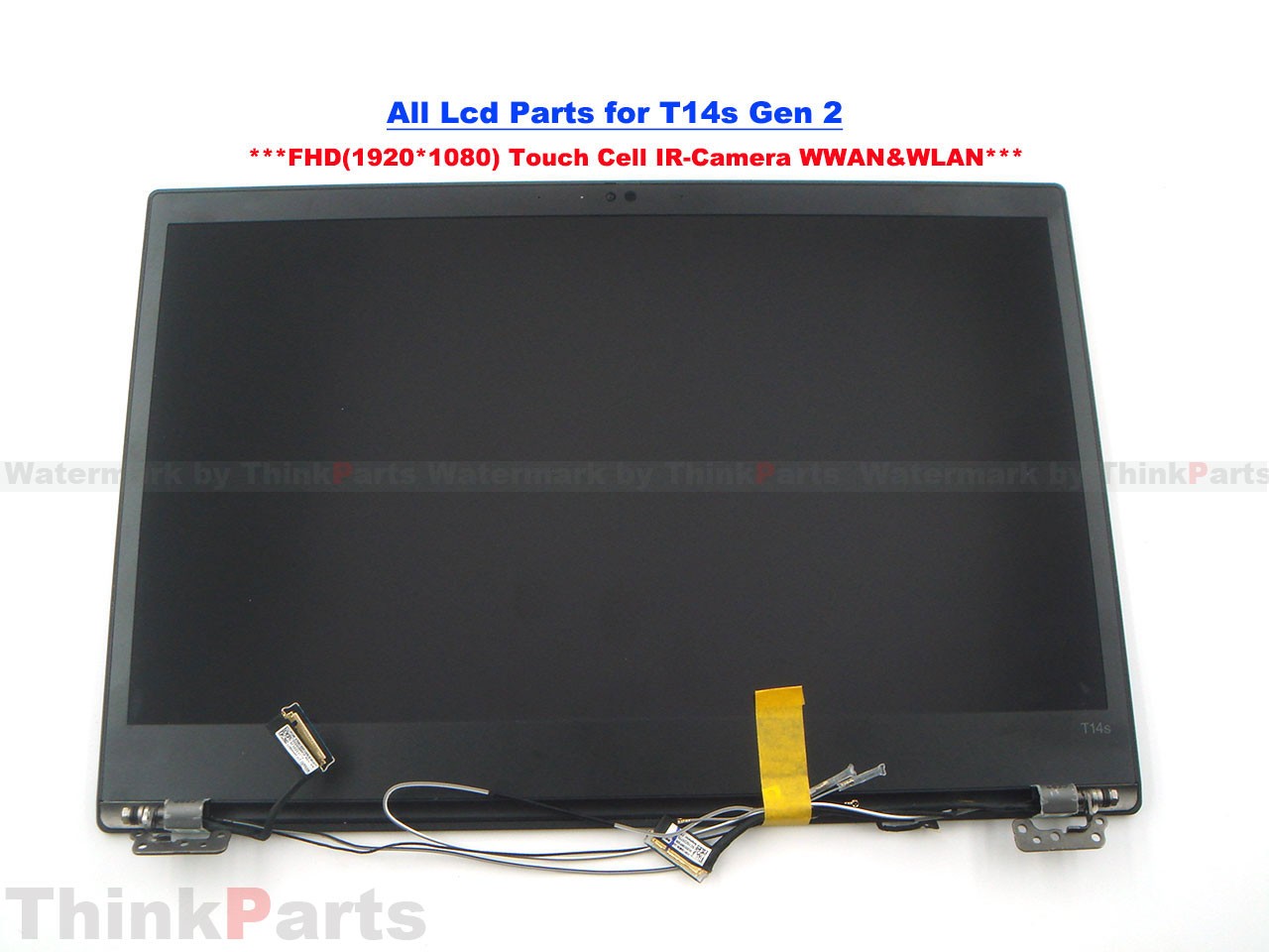 New/Orig Lenovo ThinkPad T14s Gen 2 Lcd Screen All Assembly for FHD Touch IR-Cam