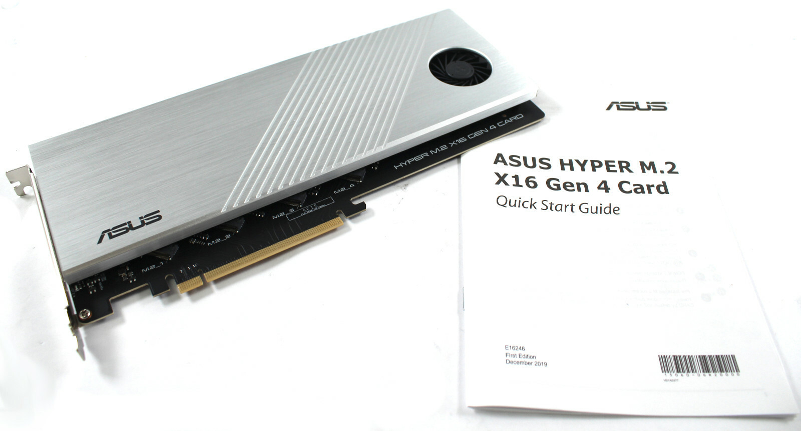 ASUS Hyper M.2 X16 Gen 4 PCIE 4.0/3.0 x4 NVME RAID Expansion Card