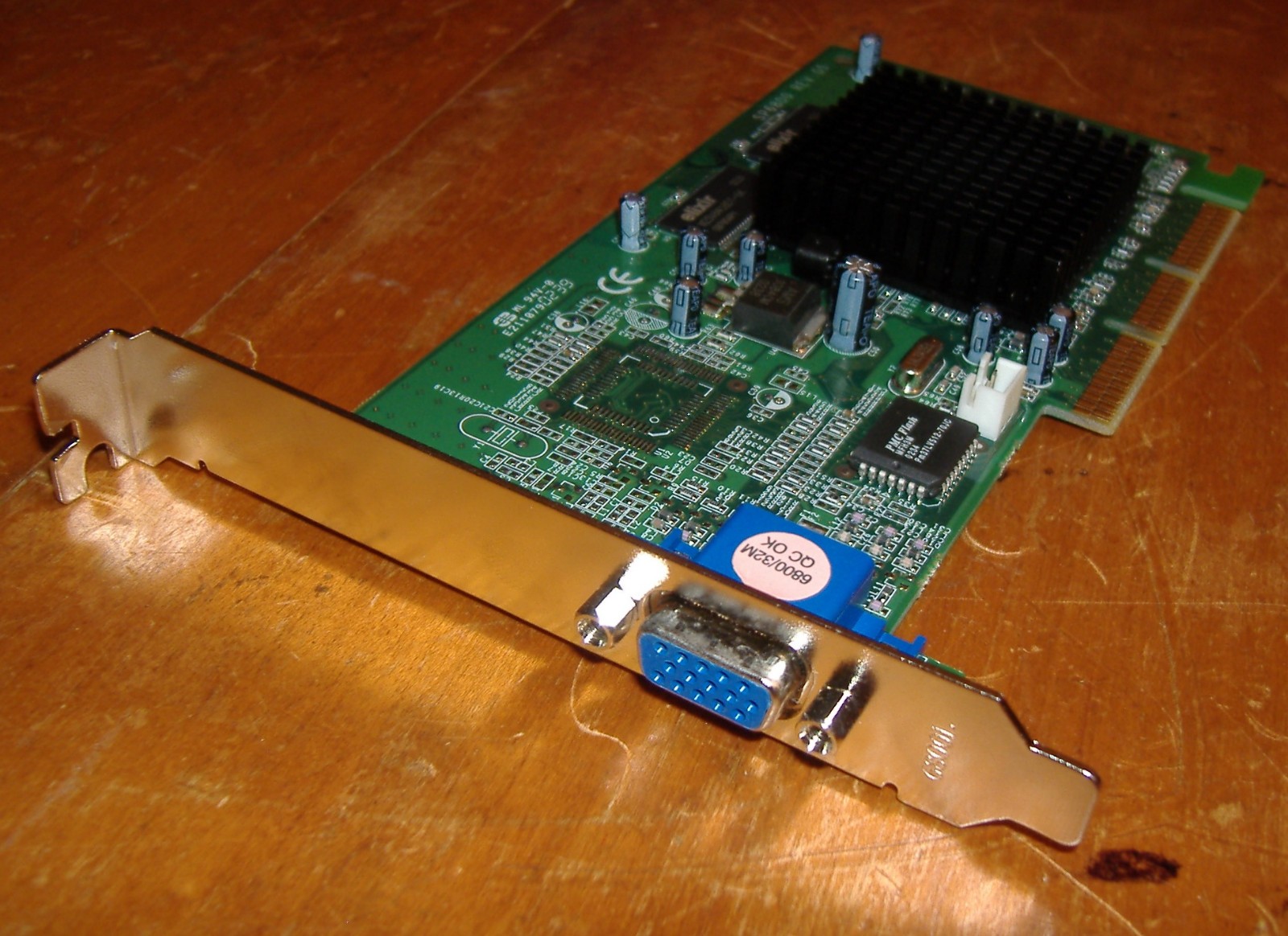 NVIDIA eVGA E-Geforce 2 MX200 32MB AGP OPEN BOX VIDEO GRAPHICS CARD VINTAGE