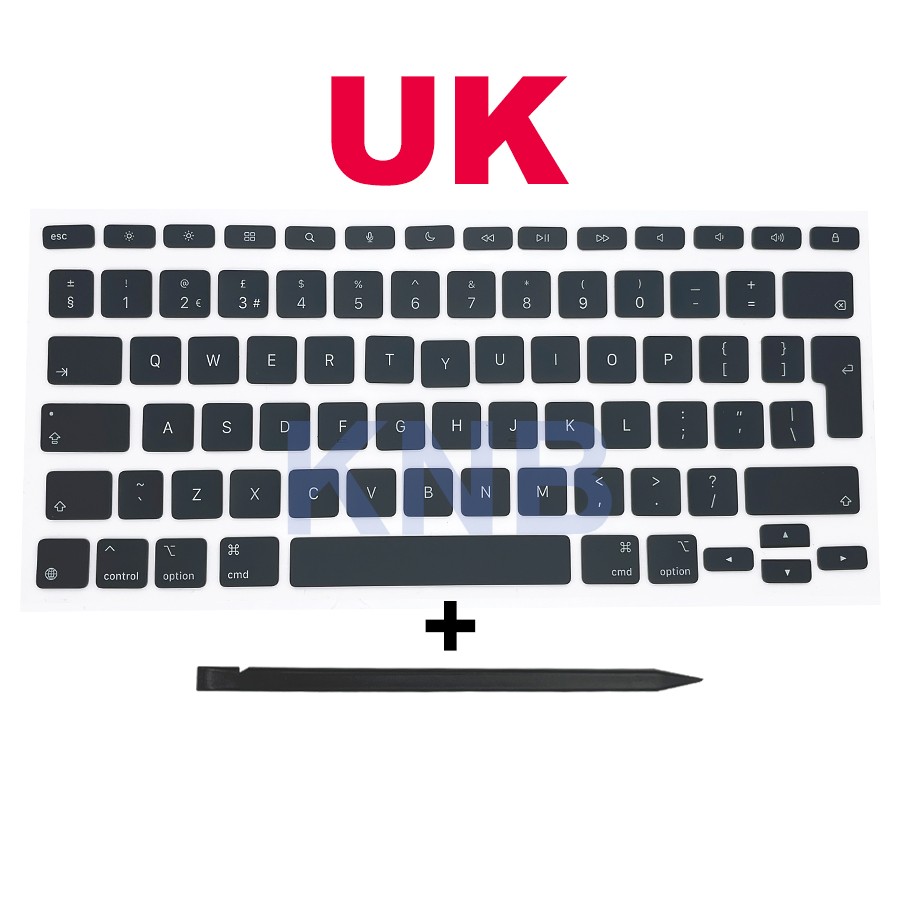Original Keys Cap Black For iPad Pro 13″ M4 M5 Air 13″ M4 Magic Keyboard Repair