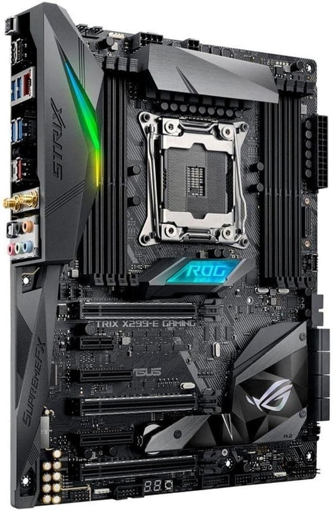 ASUS ROG Strix X299-E Gaming LGA2066 DDR4 M.2 USB 3.1- 802.11AC WiFi Motherboard