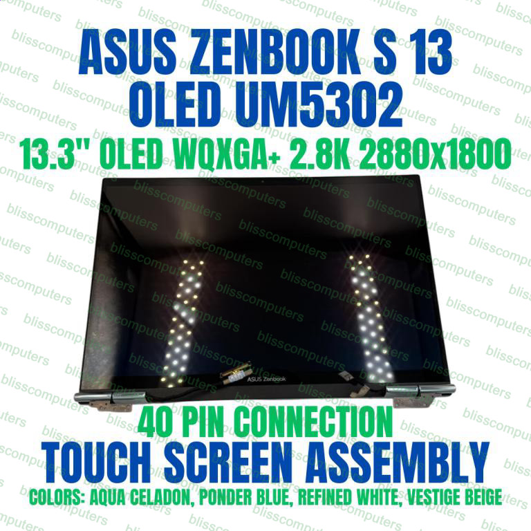 Lcd Touch Screen Asus ZenBook S 13 OLED UM5302 13.3″ 2880×1800