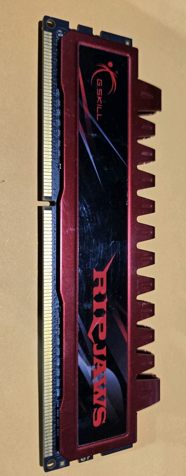 4GB G.Skill – RipJawl – PC3-12800 (DDR3) (2x2GB) DIMM 1600 MHz DDR3 SDRAM Memory