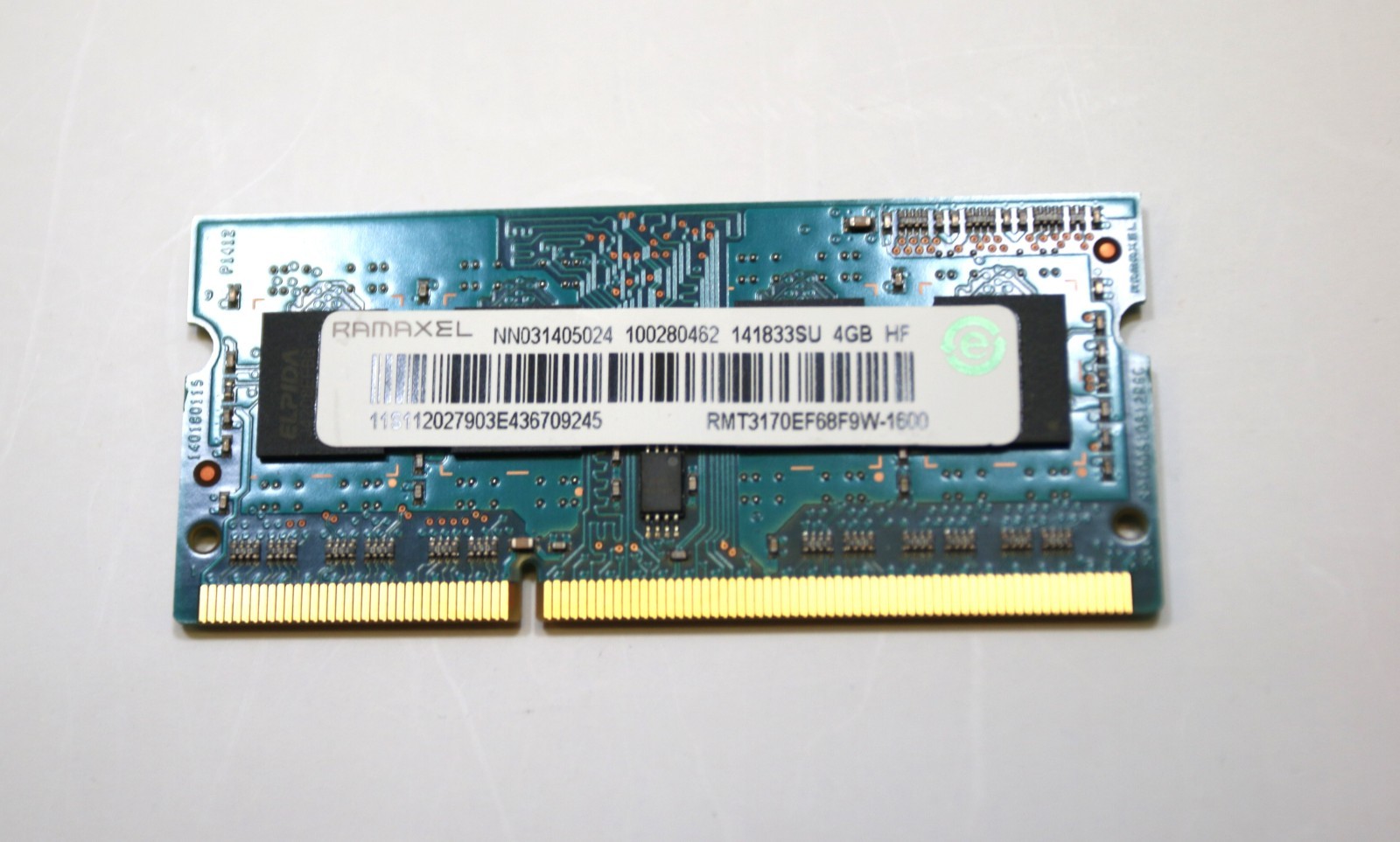 Ramaxel RMT3170EF68F9W-1600 PC3L-12800S DDR3 SODIMM 4GB Laptop Memory