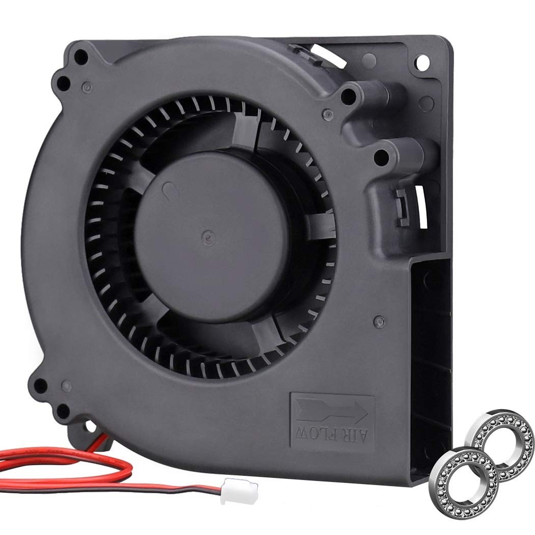 Compact 12V Blower Fan – 3000 RPM Cooling Solution for Amplifiers & More