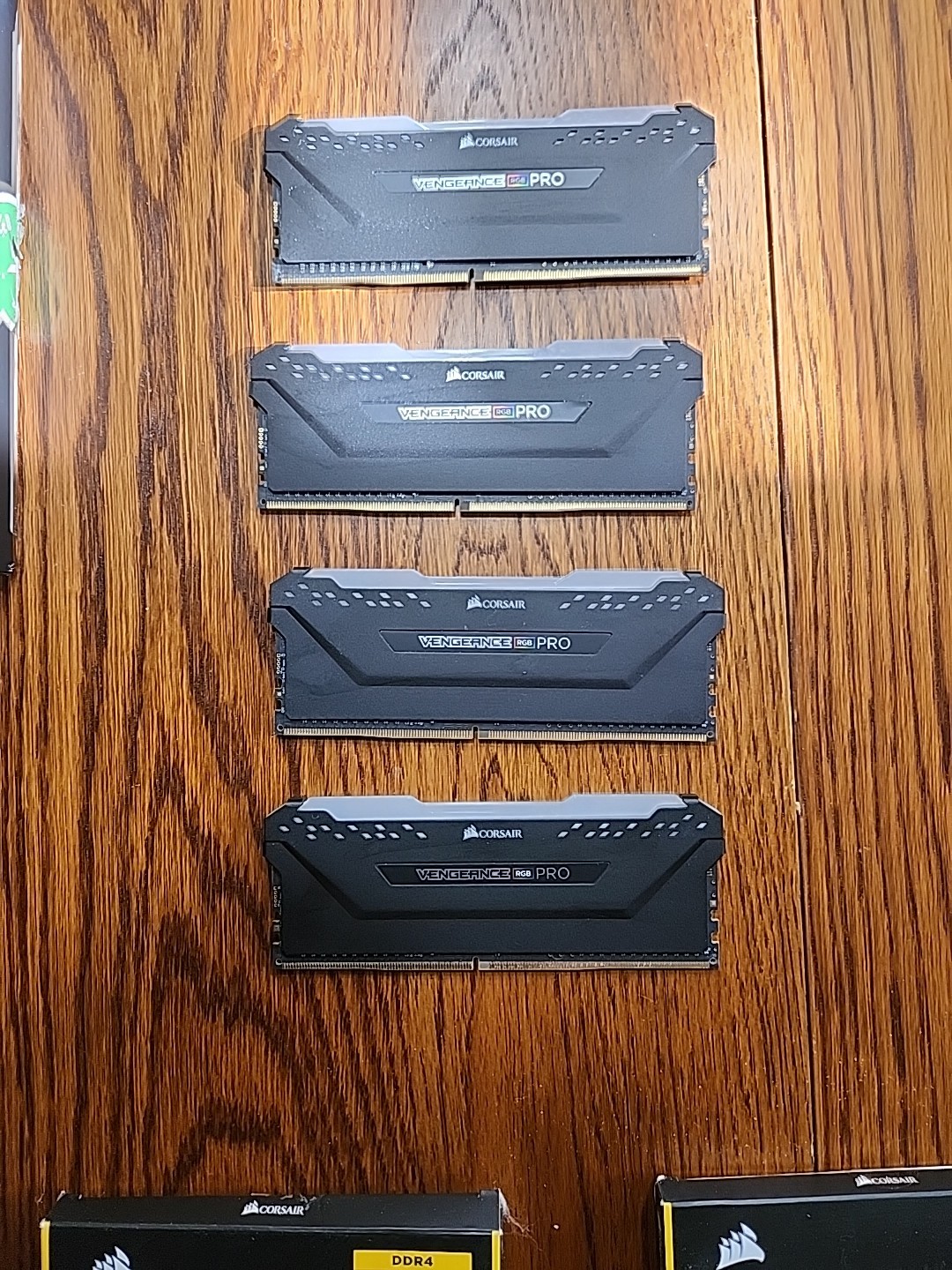 Corsair CMW16GX4M2C3200C16 3200 MHz RGB 16GB DDR4 SDRAM – Black (4x8GB)