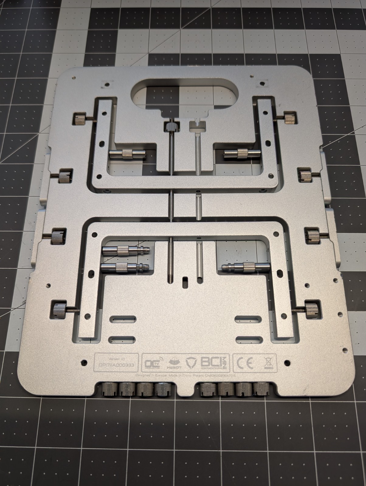 Streacom BC1 Mini iTX Motherboard Open Benchtable Workbench Version 1.0 Silver