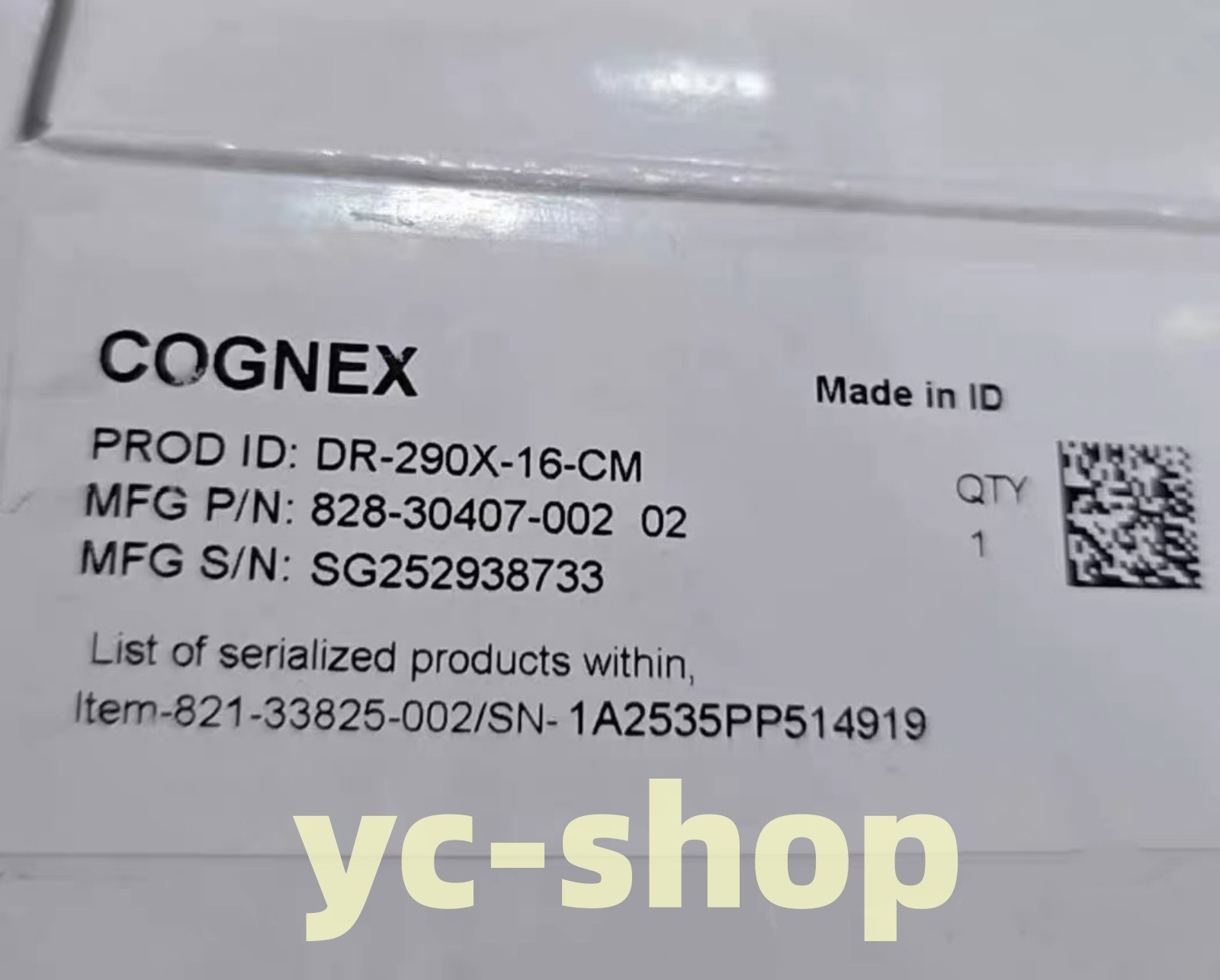 1PCS NEW COGNEX DR-290X-16-CM Barcode reader Fast shipping via FedEx or DHL*c