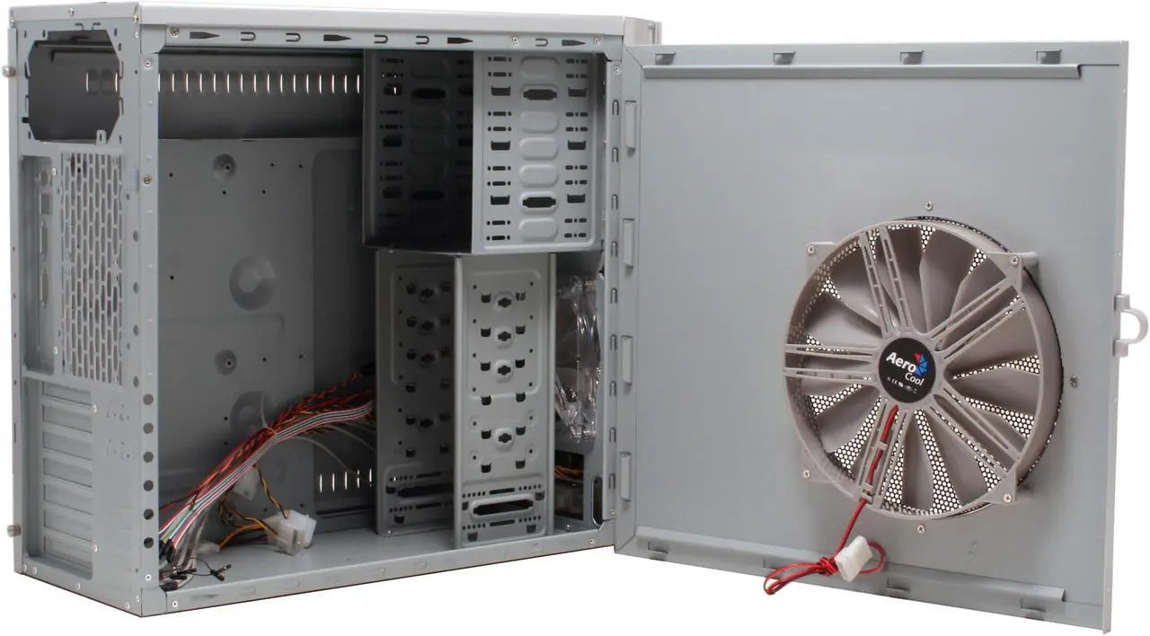 AeroCool ExtremEngine 3T – SSA Silver SECC 0.6mm ATX Mid Tower Computer Case