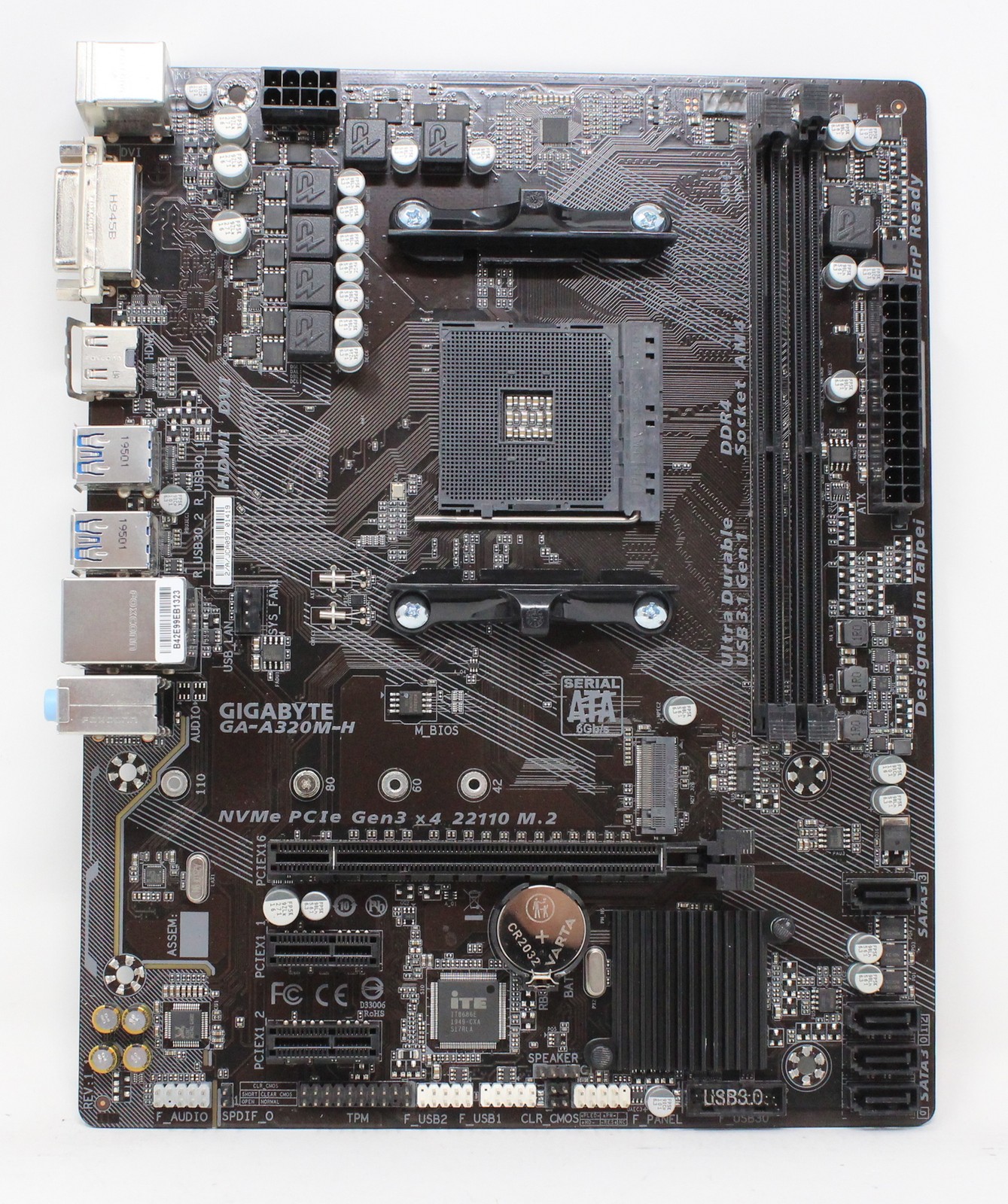 GIGABYTE GA-A320M-H AMD A320 microATX Motherboard Socket AM4 (#38799)