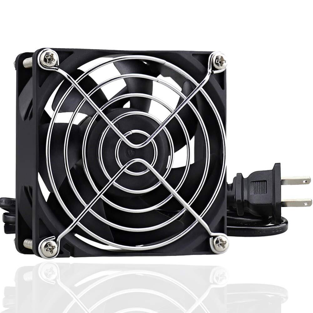 Muffin Fan 110V 115V 120V 220V 240V AC 80Mm Ventilation Exhaust Projects Coolin