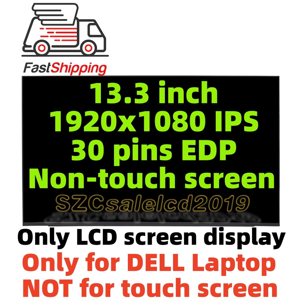 For Dell 60X2T 13.3 Inches Full HD Notebook LCD Screen