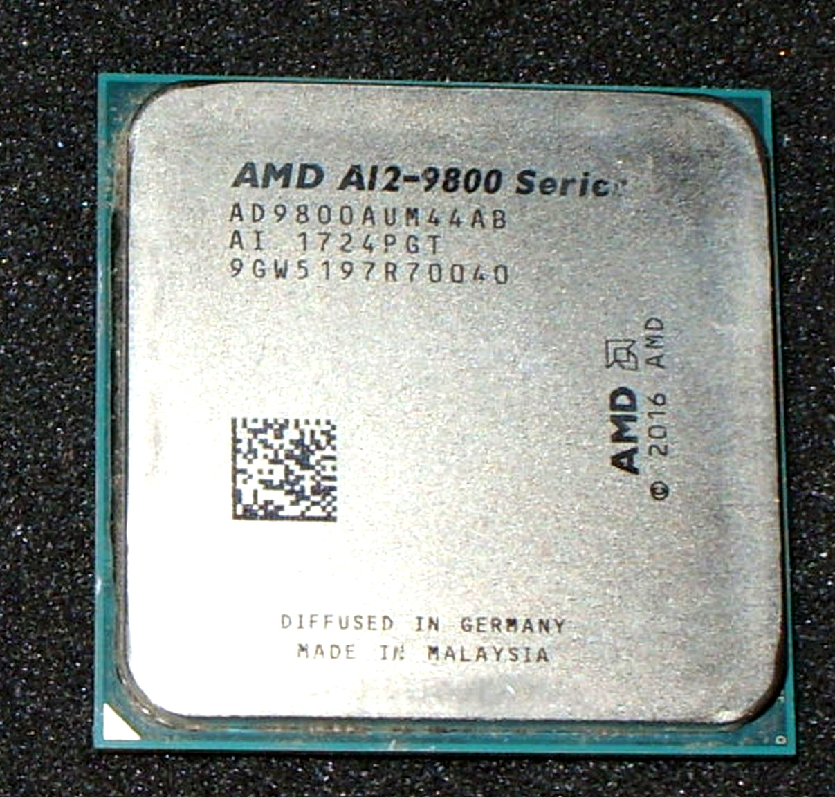 AMD A12-9800 3.8GHz QUAD CORE PROCESSOR, AD9800AUM44AB, AM4, US SELLER