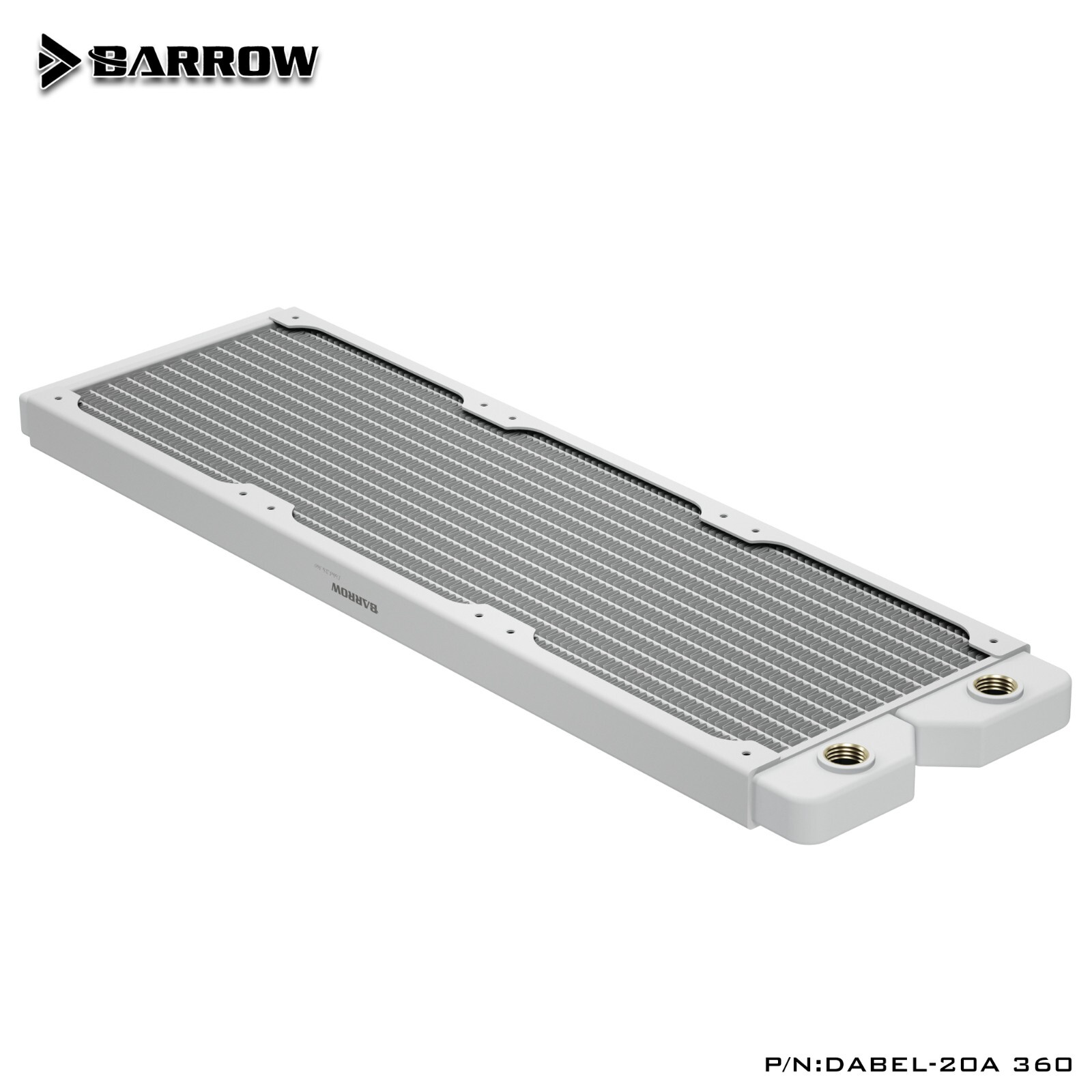 Barrow Dabel 240mm 360mm Red Copper White Radiator 20mm Thin for Water Cooling