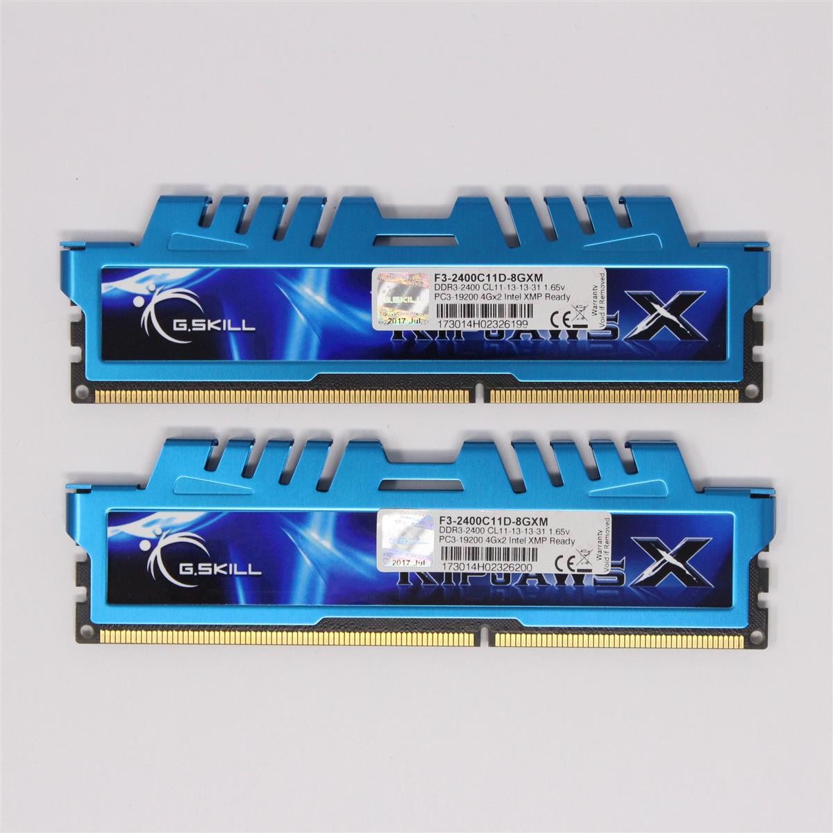 G.Skill RipJawsX 8GB (2x4GB) F3-2400C11D-8GXM PC3-19200 (DDR3-2400) RAM (#5949)