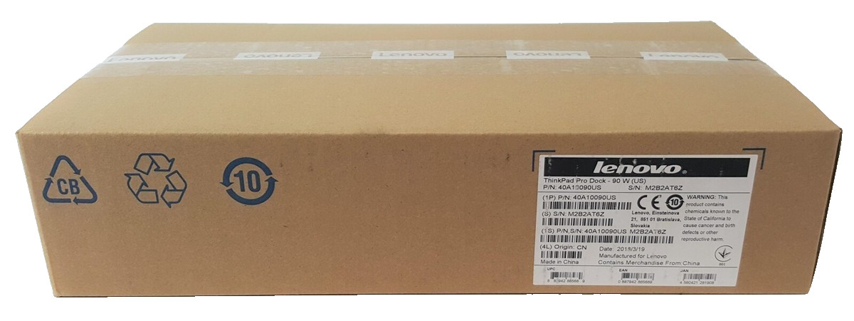 ThinkPad Pro Dock 90w 40A10090US *NEW*