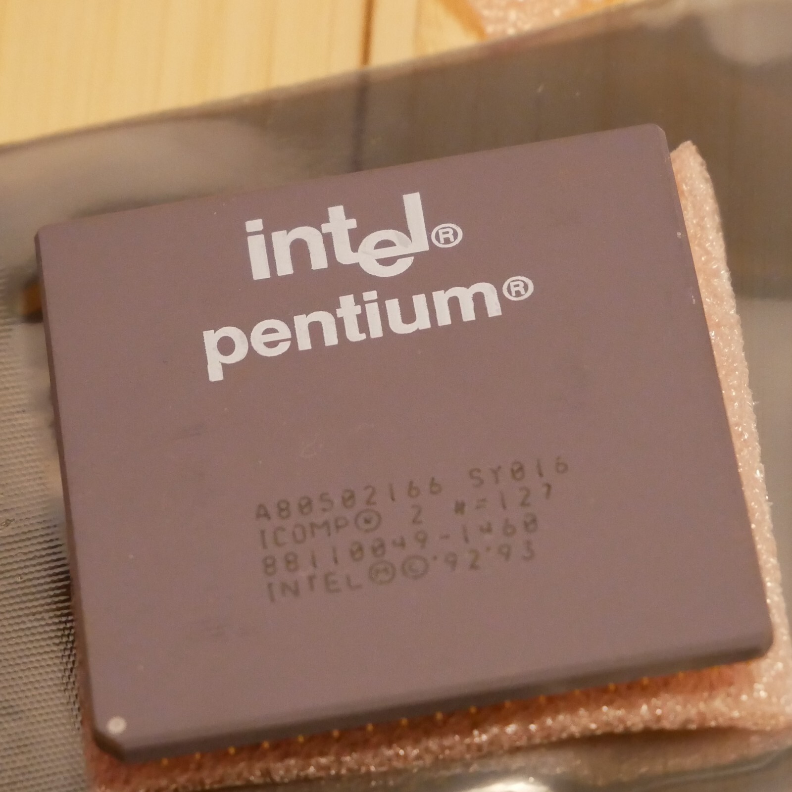Intel Pentium 166 MHZ P166 x86 CPU Processor A80502166 – Tested & Working 04