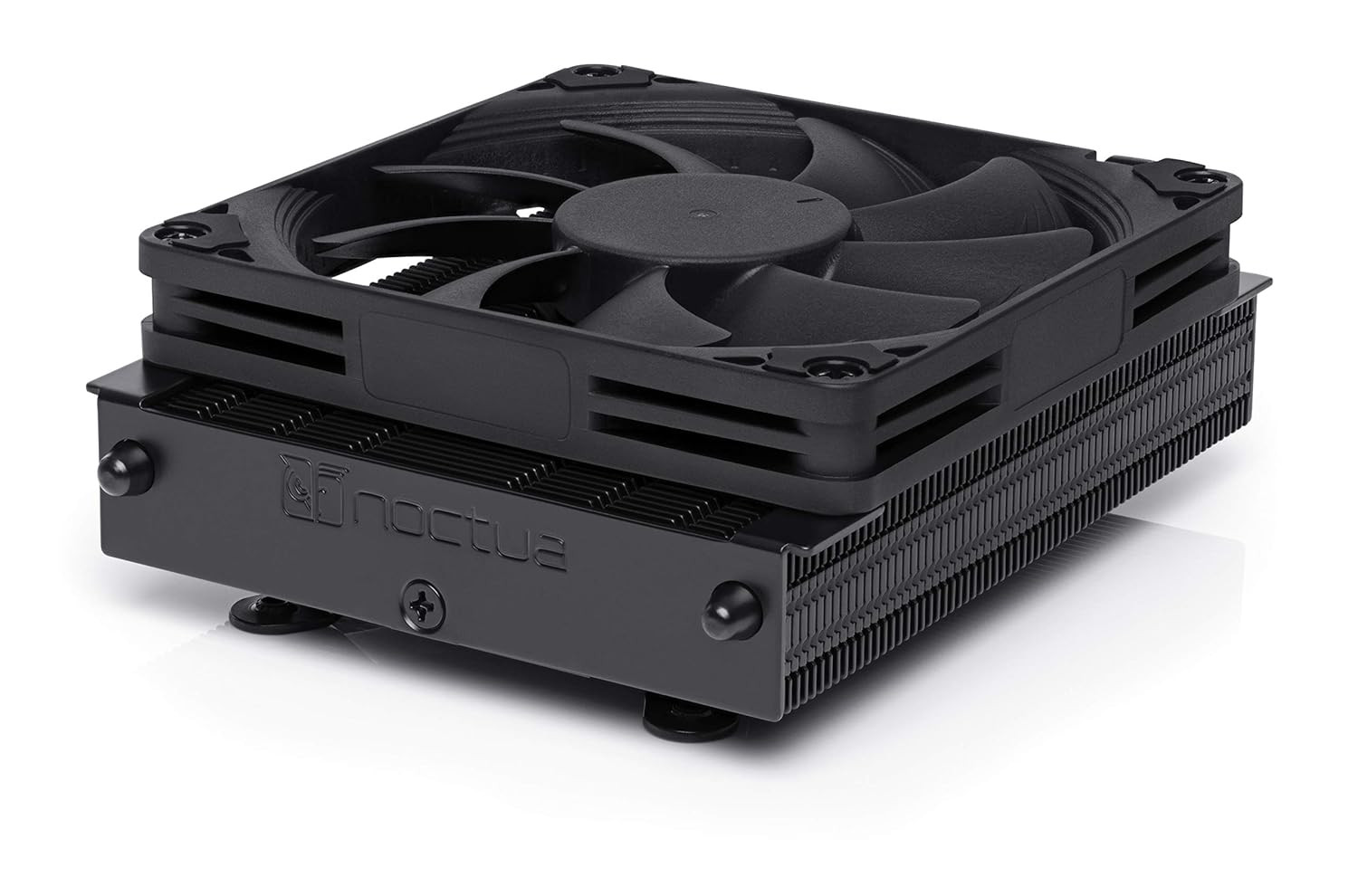 Nh-L9A-Am5 Chromax.Black, Premium Low-Profile CPU Cooler for AMD AM5 (Black)