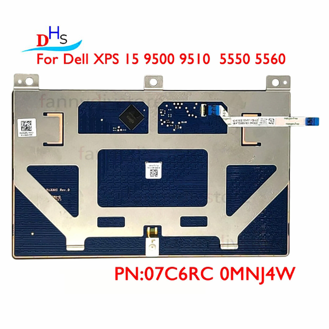 07C6RC For Dell XPS 15 9500 9510 5550 5560 Touchpad Trackpad with cable USK