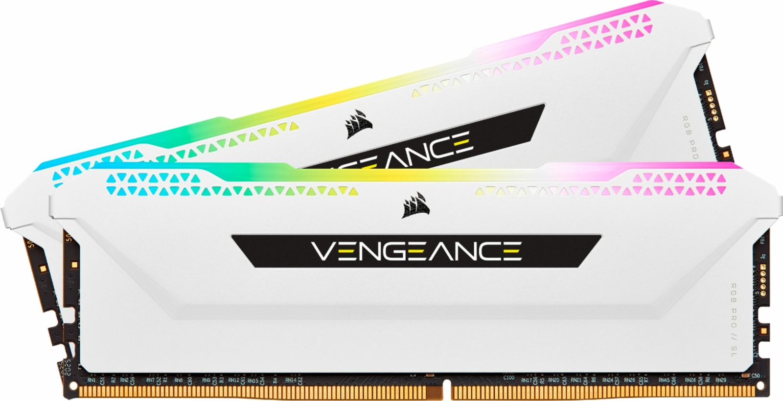 CORSAIR – VENGEANCE RGB PRO SL 32GB (2PK x 16GB) 3600MHz DDR4 C18 DIMM Deskto…