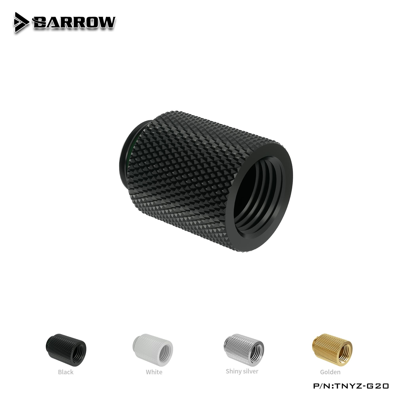 Barrow TNYZ Extension Joint Fitting Connector 7.5mm 10mm 15mm 20mm 30mm 40mm