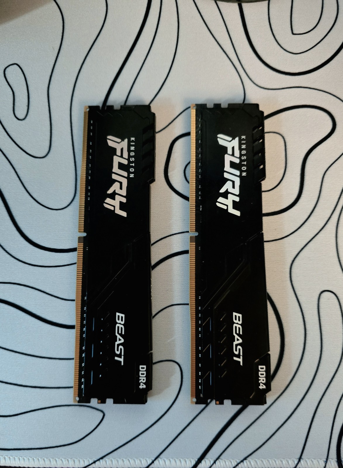 New Kingston FURY Beast 16GB (2x8GB) RAM DDR4 3600MHz CL17 KF436C17BBK2/16